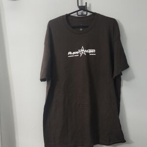 Brown Men's Graphic  T-Shirt
